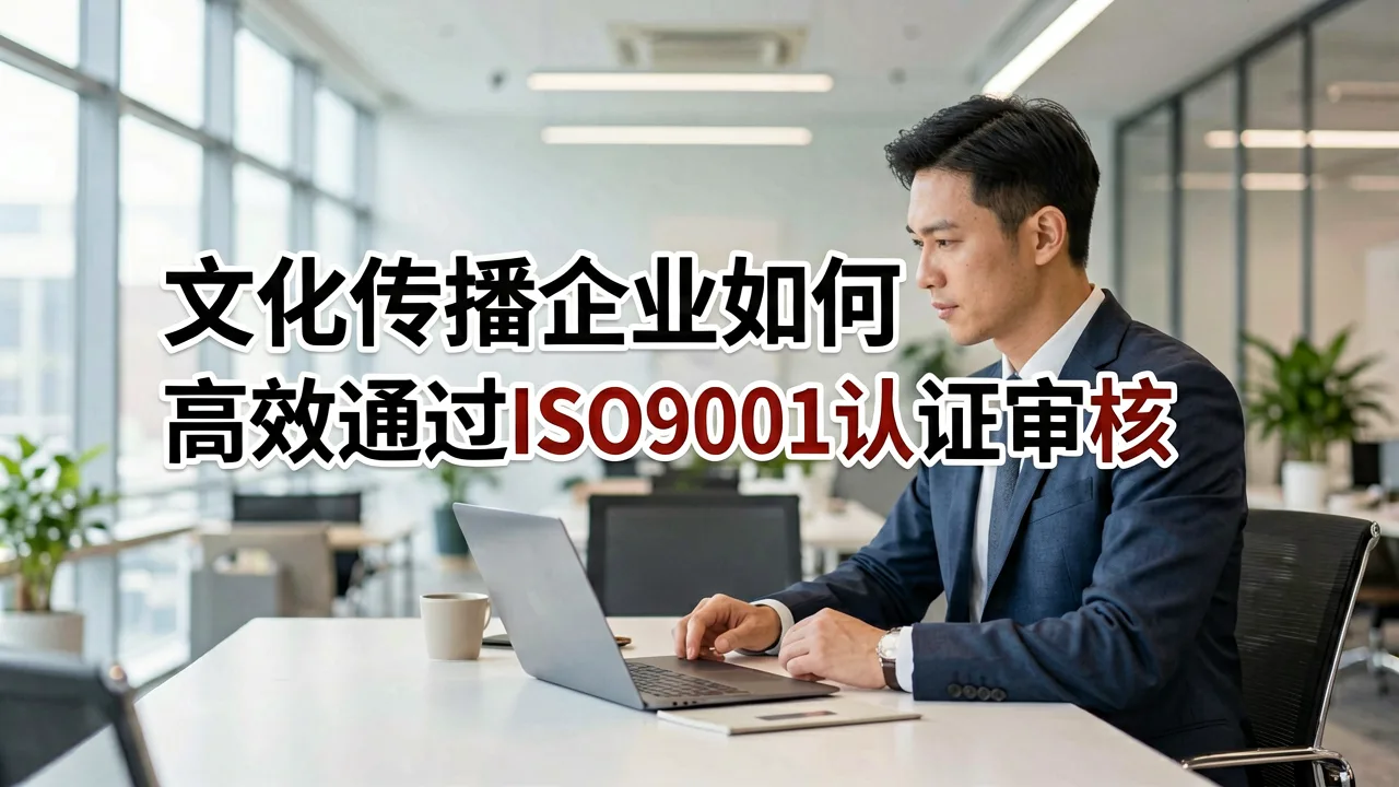 文化传播企业如何高效通过ISO9001认证审核